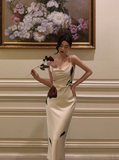 Sexy Sheath Spaghetti Straps White 21st Birthday Dress Party Gown Birthday Outfits Birthday Dress Ideas For Women HZ1121