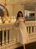 Sexy A line Spaghetti Straps White 21st Birthday Dress Party Gown Birthday Outfits Birthday Dress Ideas For Women HZ1121