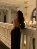 Sexy Sheath Spaghetti Straps Black 21st Birthday Dress Party Gown Birthday Outfits Birthday Dress Ideas For Women HZ1121