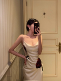 Sexy Sheath Spaghetti Straps White 21st Birthday Dress Party Gown Birthday Outfits Birthday Dress Ideas For Women HZ1121
