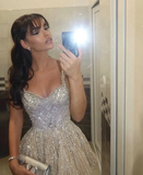 Classy A Line Straps Champagne Sequin Grad Dress Inspo Short Mini Formal 8th Grade Homecoming Dresses Middle School Hoco Court Dress Graduation Dress Cocktail Dress 16th Birthday Outfits HZ1121