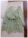Cute A Line Spaghetti Straps Mint Green Chiffon Formal 8th Grade Homecoming Dresses Summer Middle School Hoco Dress Homecoming Outfits HZ1121