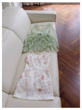 Cute A Line Spaghetti Straps Mint Green Chiffon Formal 8th Grade Homecoming Dresses Summer Middle School Hoco Dress Homecoming Outfits HZ1121