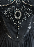 Vintage Ball Gown Spaghetti Straps Black Tulle Mini Short Formal 8th Grade Homecoming Dresses Summer Middle School Hoco Dress Homecoming Outfits Birthday Outfit HZ1121