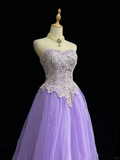 Vintage Ball Gown Sweetheart Lilac Tulle Lace Formal 8th Grade Homecoming Dresses Summer Middle School Hoco Dress 20th Birthday Outfits HZ1121
