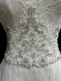 Unique Bridal Dress A Line Spaghetti Straps White Lace Long 90s Wedding Dresses Vintage Bride Dress Bridal Gowns HZ1121