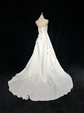 Unique Bridal Dress A line Halter Wedding Dress With Beads Layers White 90s Chiffon Wedding Dresses Vintage Bride Dress Bridal Gowns HZ1121