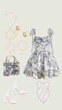Retro A line Spaghetti Straps Floral Satin Mini Short Formal 8th Grade Homecoming Dresses Middle School Short Prom Dress Hoco Outfits HZ1121