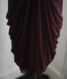 Retro A line Strapless Burgundy Chiffon Mini Short Formal 8th Grade Homecoming Dresses Summer Middle School Hoco Dress 16th Birthday Outfits HZ1121