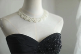 Retro A line Sweetheart Black Taffeta Mini Short Formal 8th Grade Homecoming Dresses Summer Middle School Hoco Dress 16th Birthday Outfits HZ1121
