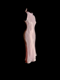 Unique Sheath High Neck Tea Length Formal 7th Grade Pink Homecoming Dresses Middle School Mid Length Prom Dress Hoco Outfits HZ1121