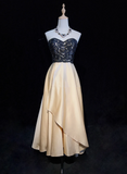 Vintage A Line Sweetheart Satin Formal 7th Grade Homecoming Dresses Middle School Tea Length Prom Dress Hoco Outfits HZ1121
