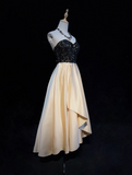 Vintage A Line Sweetheart Satin Formal 7th Grade Homecoming Dresses Middle School Tea Length Prom Dress Hoco Outfits HZ1121