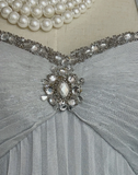 Trendy A Line Spaghetti Straps Gray Tulle Mini Short Formal 8th Grade Homecoming Dresses Middle School Short Prom Dress Hoco Outfits HZ1121