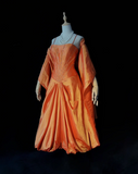 Vintage Ball Gown Spaghetti Straps Orange Taffeta Knee Length Formal 8th Grade Homecoming Dresses Middle School Prom Dress Hoco Outfits HZ1121