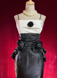 Unique Sheath Spaghetti Straps Black Short Mini Formal 7th Grade Homecoming Dresses Middle School Short Cocktail Night Dress Hoco Outfits HZ1121