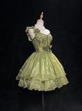 Cute Ball Gown One Shoulder Olive Green Organza Layers Formal 7th Grade Homecoming Dresses Middle School Short Prom Dress Cocktail Birthday Outfits HZ1121