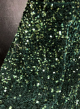 Trendy Ball Gown Sweetheart Dark Green Sequin Mini Short Formal 8th Grade Homecoming Dresses Middle School Hoco Dress Cocktail Outfits HZ1121