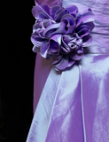 Vintage Sheath Square Neck Grape Taffeta Knee Length Formal 8th Grade Homecoming Dresses Middle School Cocktail Dress Hoco Outfits HZ1121