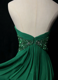 Vintage A line Sweetheart Green Chiffon Short Formal 8th Grade Homecoming Dresses Middle School Cocktail Dress Mini Hoco Outfits HZ1121
