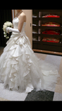 Vintage Wedding Gown Bridal Dress Ball Gown Strapless Satin Wedding Dress White Wedding Dresses Modest Wedding Gowns HZ1121