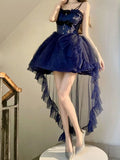 Cute French Style Ladies Fairy High Low Spaghetti Straps Tulle Gotica Formal 8th Grade Homecoming Dresses Lolita Dress Hoco Outfits Lolita Outfits HZ1121