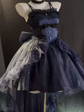 Cute French Style Ladies Fairy High Low Spaghetti Straps Tulle Gotica Formal 8th Grade Homecoming Dresses Lolita Dress Hoco Outfits Lolita Outfits HZ1121