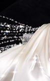Luxury Mermaid Sweetheart White Satin Wedding Dress Modest Wedding Dresses Princess Wedding Gowns HZ1121