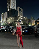 Cute Sheath Sweetheart Red Grad Dress Inspo Short Mini Formal 8th Grade Homecoming Dresses High School Hoco Court Dress Graduation Dress Hoco Outfits HZ1121