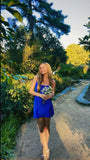 Simple A line Spaghetti Straps Royal Blue Formal 8th Grade Homecoming Dresses Middle School Short Birthday Gowns Graduation Dress Hoco Outfits HZ1121