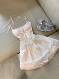Cute A Line Spaghetti Straps Pink Tulle Formal 8th Grade Homecoming Dresses Middle School Short Cocktail Gown Graduation Dress Hoco Outfits HZ1121