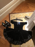 Sexy Ball Gown Off The Shoulder Black Velvet Short Formal 8th Grade Homecoming Dresses Summer Middle School Hoco Dress 6th Grade Graduation Outfits HZ1121