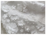 Modest A Line Spaghetti Straps White Floral Formal 8th Grade Homecoming Dresses Middle School Short Birthday Gowns Graduation Dress Hoco Outfits HZ1121