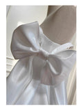 Cute A line Straps White Corset Back Mini Short Formal Cocktail Dress Homecoming Dresses Summer Middle School Hoco Dress Homecoming Outfits 19th Birthday Outfit HZ1121