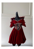 Aesthetic Ball Gown Burgundy Velvet Short Mini Feathers Formal Homecoming Dress Short Cocktail Outfits Graduation Dress Mini Hoco Dress HZ1121