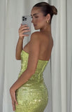 Sexy Sheath Strapless Green Tight Formal Homecoming Dresses 18th Birthday Outfits Graduation Dress Short Mini Hoco Dresses HZ1121