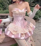 Cute A Line Sweetheart Pink Satin Short Summer 20th Birthday Dress Hoco Dress Birthday Outfit 18th Birthday Mini Party Dresses HZ1121