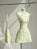 Simple A line Scoop Lace Short White Mini Formal 8th Grade Homecoming Dresses Middle School Cocktail Dress Hoco Outfits HZ1121