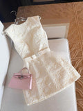 Elegant A line Scoop Lace Short White Mini Formal 8th Grade Homecoming Dresses Middle School Cocktail Dress Hoco Outfits HZ1121
