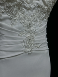 Vintage Bridal Dress Mermaid Sweetheart Backless Chiffon White Lace Long Wedding Dress Retro Wedding Dresses Modest Wedding Gowns HZ1121
