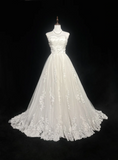 Vintage Bridal Dress Ball Gown Sweetheart Lace White Long Wedding Dress Retro Wedding Dresses Modest Wedding Gowns HZ1121