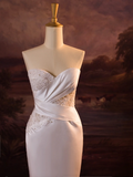 Pretty Wedding Dress Mermaid Sweetheart White Lace Long Wedding Dresses Bridal Gowns Brides Gown HZ1121
