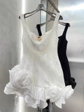 Pretty Sheath Square Black Velvet Short Formal 8th Grade Homecoming Dresses Middle School Hoco Dress Graduation Outfits HZ1121