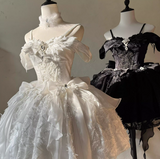 Pretty Ball Gown White Satin Short Formal 8th Grade Homecoming Dresses Summer Middle School Hoco Dress 6th Grade Graduation Outfits HZ1121