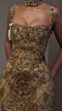 Pretty Sheath Square Neck Sleeveless Gold Short Formal 8th Grade Homecoming Dresses Summer Middle School Hoco Dress Homecoming Outfits HZ1121