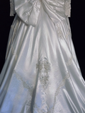 Retro Wedding Dress 1950s 1940s Ball Gown High Neck Lace White Long Sleeves Wedding Dresses Bridal Gowns Brides Gown HZ1121