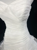 Retro Wedding Dress 1950s 1940s Ball Gown Spaghetti Straps White Long Wedding Dresses Bridal Gowns Brides Gown HZ1121