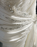 Retro Wedding Dress 1950s 1940s Mermaid Spaghetti Straps Long Wedding Dresses Bridal Gowns Brides Gown HZ1121