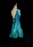 Cute Ball Gown V Neck Satin Short Mini Formal 8th Grade Homecoming Dresses Summer Middle School Hoco Dress Homecoming Outfits HZ1121