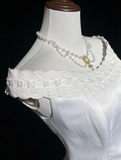 Vintage Wedding Dress 1970s Ball Gown Off The Shoulder Satin White Long Wedding Dresses Bridal Gowns Elegant Brides Gown HZ1121